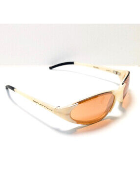 Smith Slider 01 Pearl Sunglasses Classic Cream Orange Outdoor Rare Made France